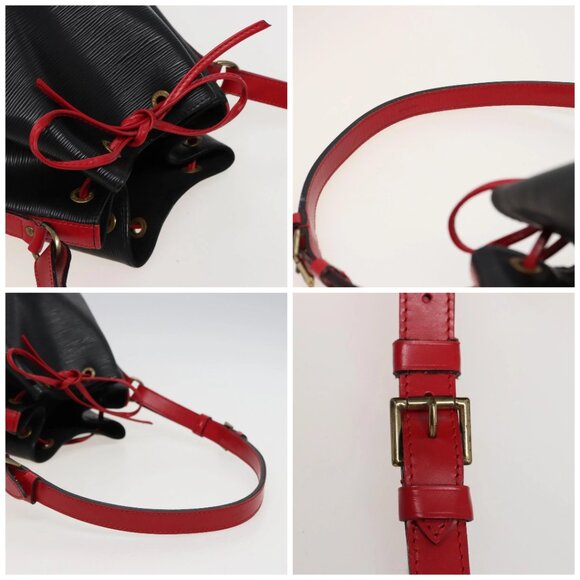 LOUIS VUITTON Epi Noe Shoulder Bag By color Black Red M44017 LV Auth 79238 - Picture 16 of 16